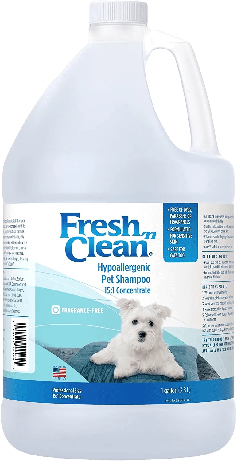 FRESH 'N CLEAN HYPOALLERGENIC SHAMPOO 15:1 - GAL