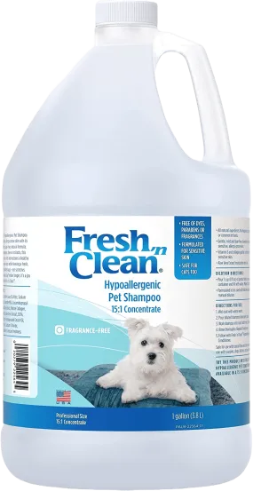 FRESH 'N CLEAN HYPOALLERGENIC SHAMPOO 15:1 - GAL
