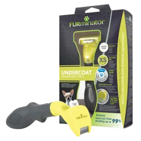 Furminator Extra Small dog Undercoat Deshedding tool, Short hair .