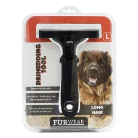 Furwear - DeShedding Tool for Large Dogs (Long Hair)