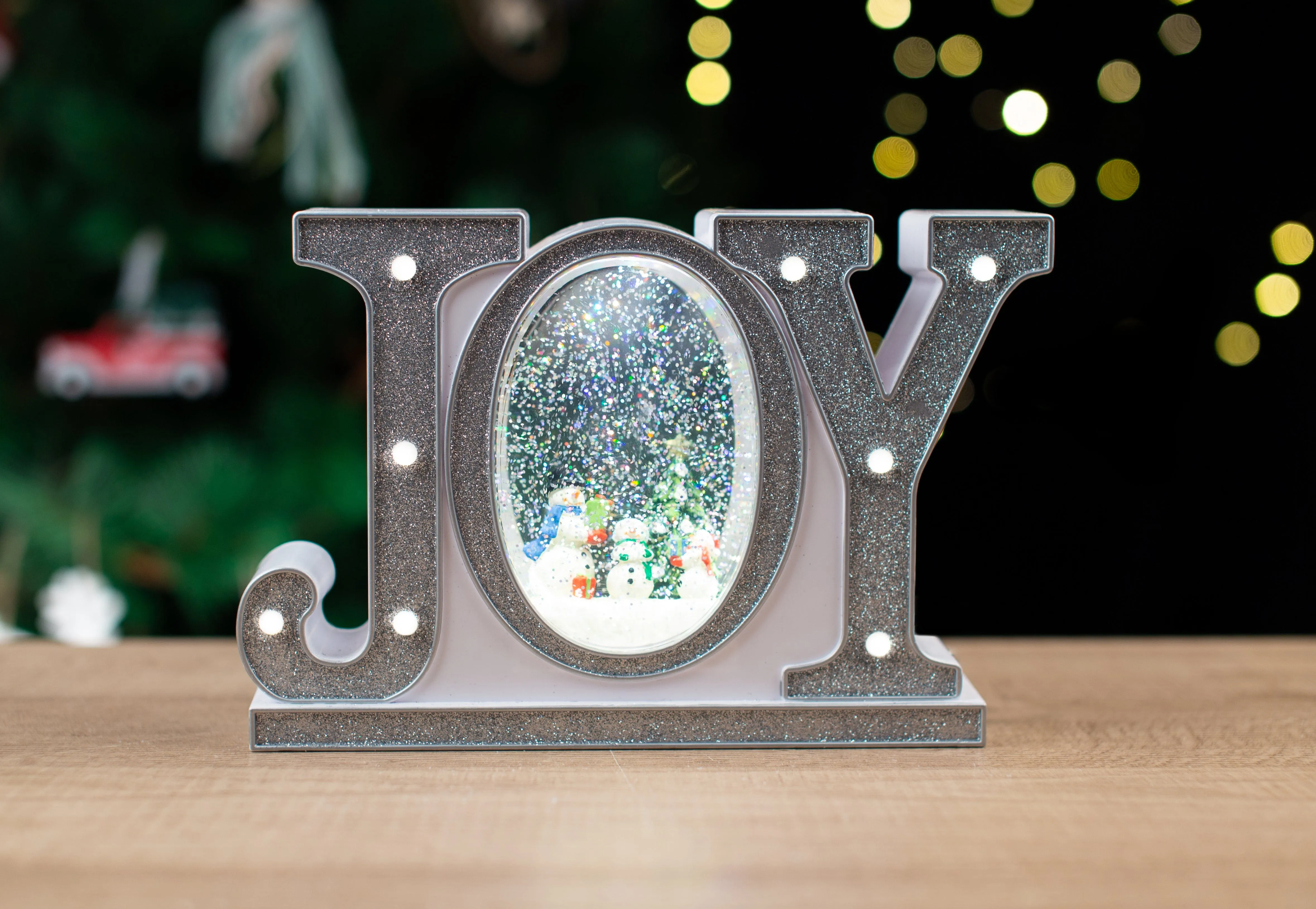 Glitter Swirl Joy Scene