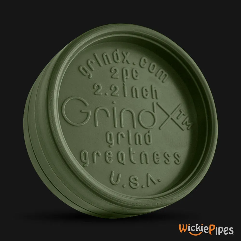 GrindX - Herb Grinder 2-Piece 2.2-Inch - 12-Pack