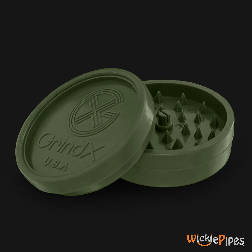 GrindX - Herb Grinder 2-Piece 2.2-Inch - 12-Pack