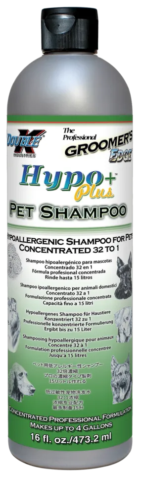 Groomer's Edge Hypo  Plus Shampoo - 16 oz