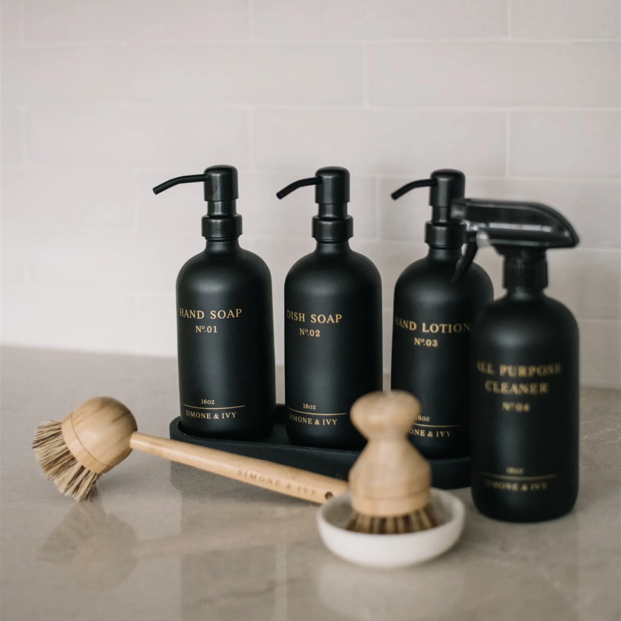 Hand Lotion Dispenser - Black