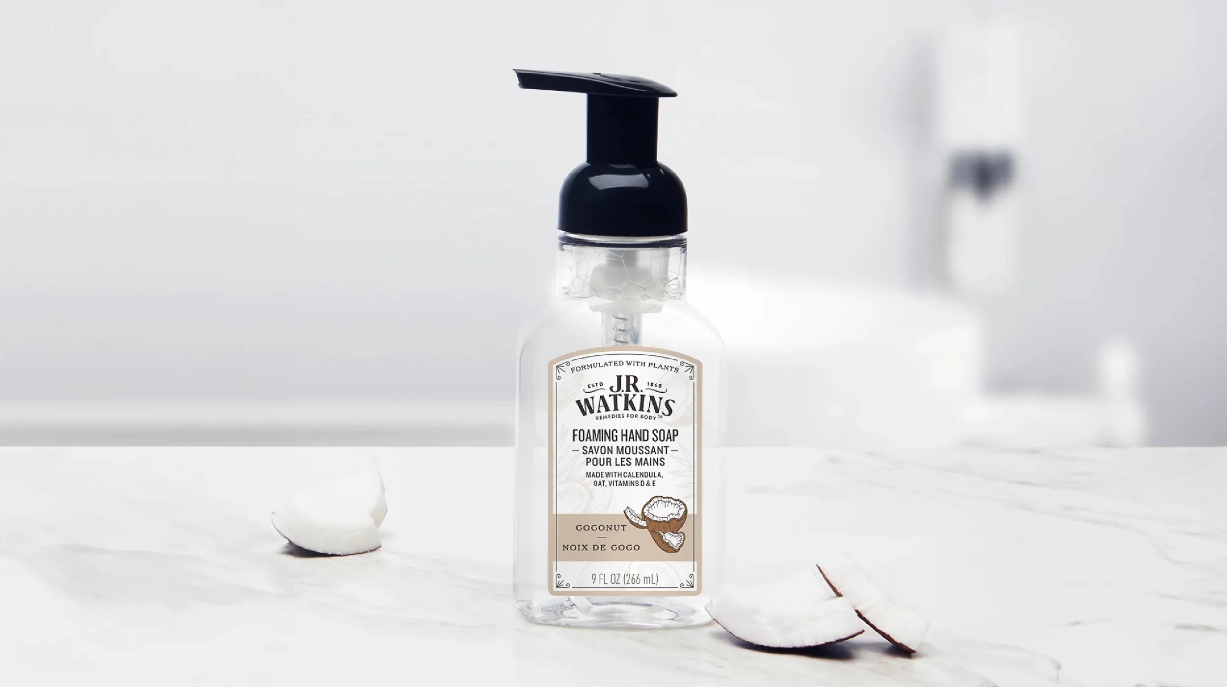 Hand Soap Foaming Coconut 9floz
