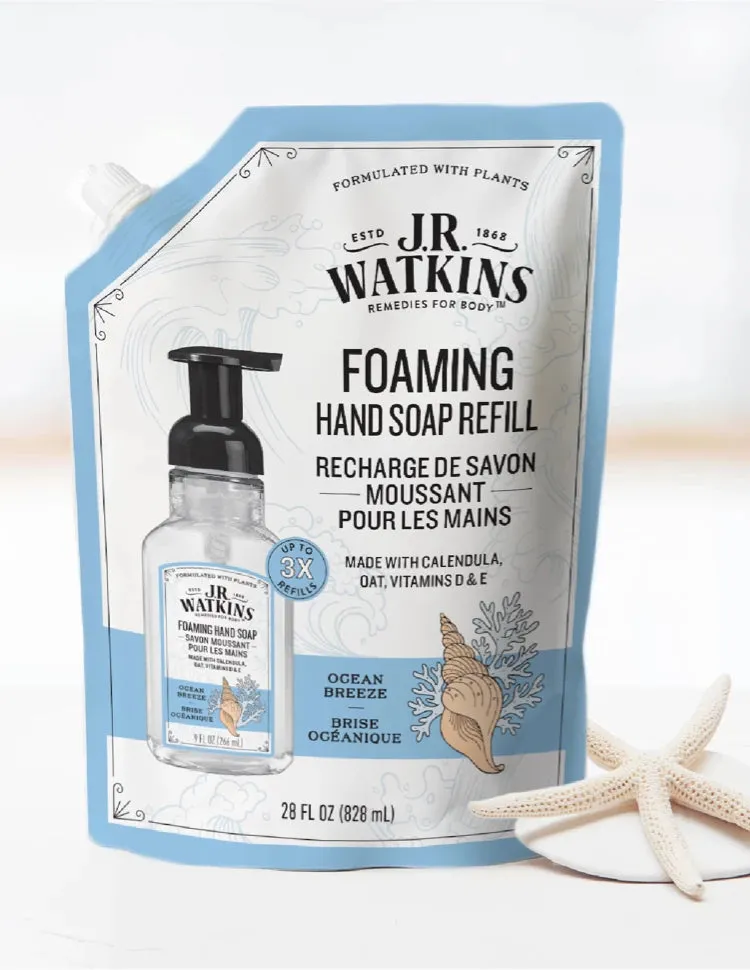 Hand Soap Foaming Ocean Breeze 28floz Refill