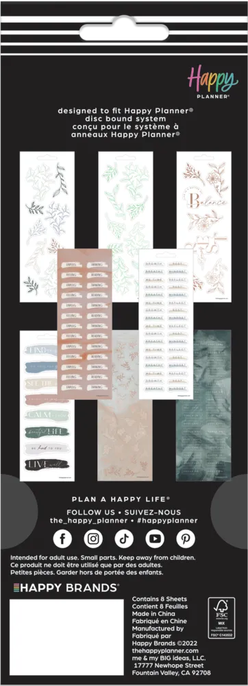 Heal From Within - 8 Sticker Sheets