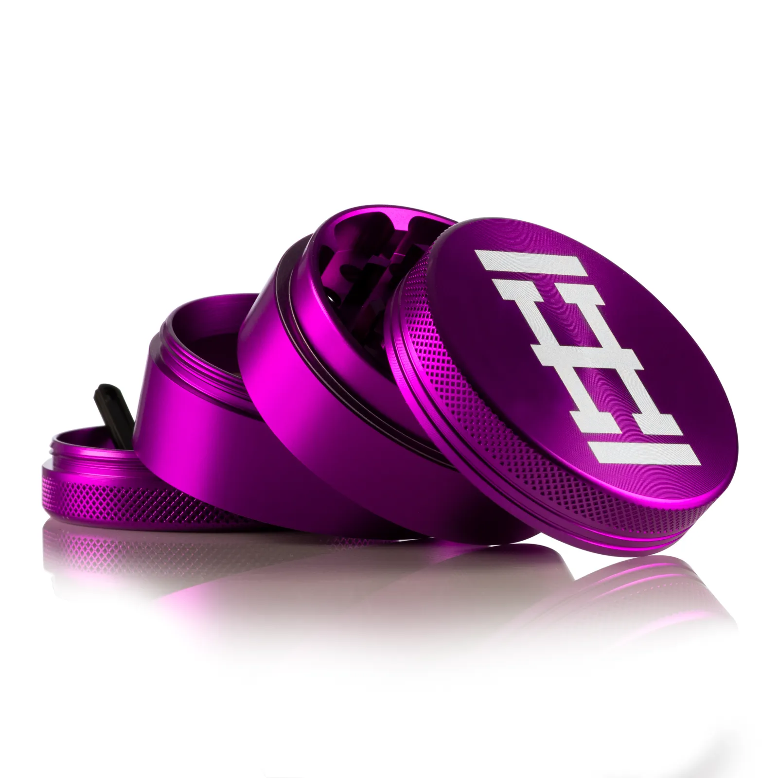 HEMPER - Anodized Aluminum Herb Grinder | 4 Piece 2.2" Size