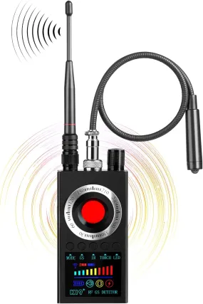 Hidden Camera Detectors Bug Detector anti Spy Detector Camera Detector Finder GPS Detector Sweeper for GPS Electronic Listening Device Hidden Cameras Protect Privacy Counter Surveillance Equipment