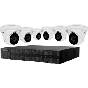 Hikvision EKI-K82T46 Value Express Kit w/ 8Ch NVR & 6x4MP Outdoor Turret Cam-2TB