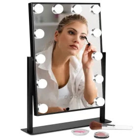 Hollywood Makeup Vanity Mirror w/ Smart Touch, Adjustable Color Temp, 12 LED