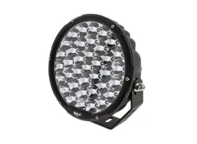 HULK 4X4 9" ROUND LED DRIVING LIGHT 9-36V 160W 37 LEDs (BLACK BEZEL)