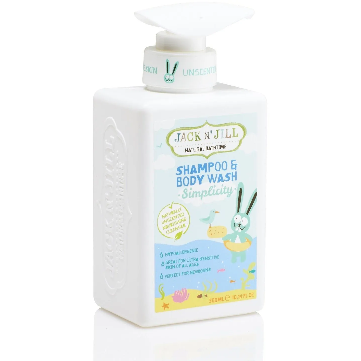 Jack n' Jill - Simplicity Shampoo & Body Wash, Natural Bath Time