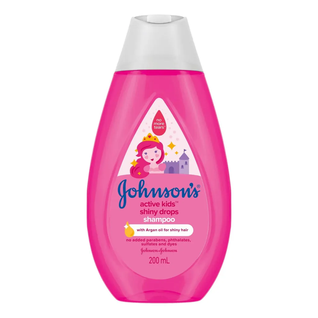 Johnsons Active Kids Shiny Drops Shampoo 200ml