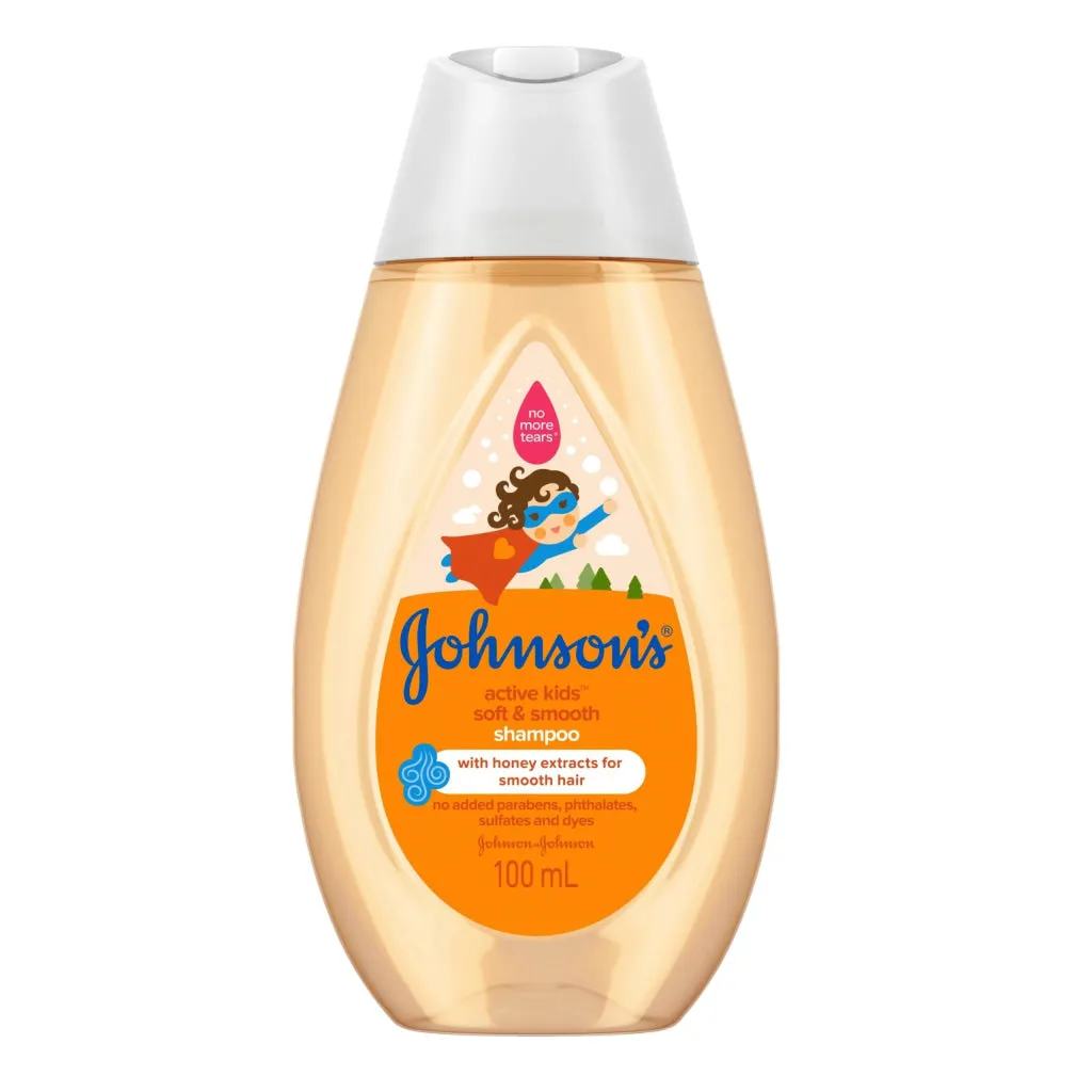Johnsons Active Kids Soft & Smooth Shampoo 100ml