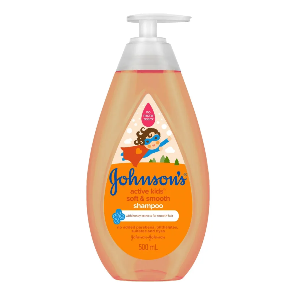 Johnsons Active Kids Soft & Smooth Shampoo 500ml