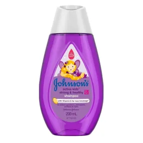 Johnsons Active Kids Strong & Healthy Shampoo 200ml