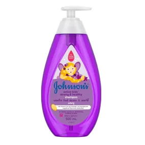 Johnsons Active Kids Strong & Healthy Shampoo 500ml