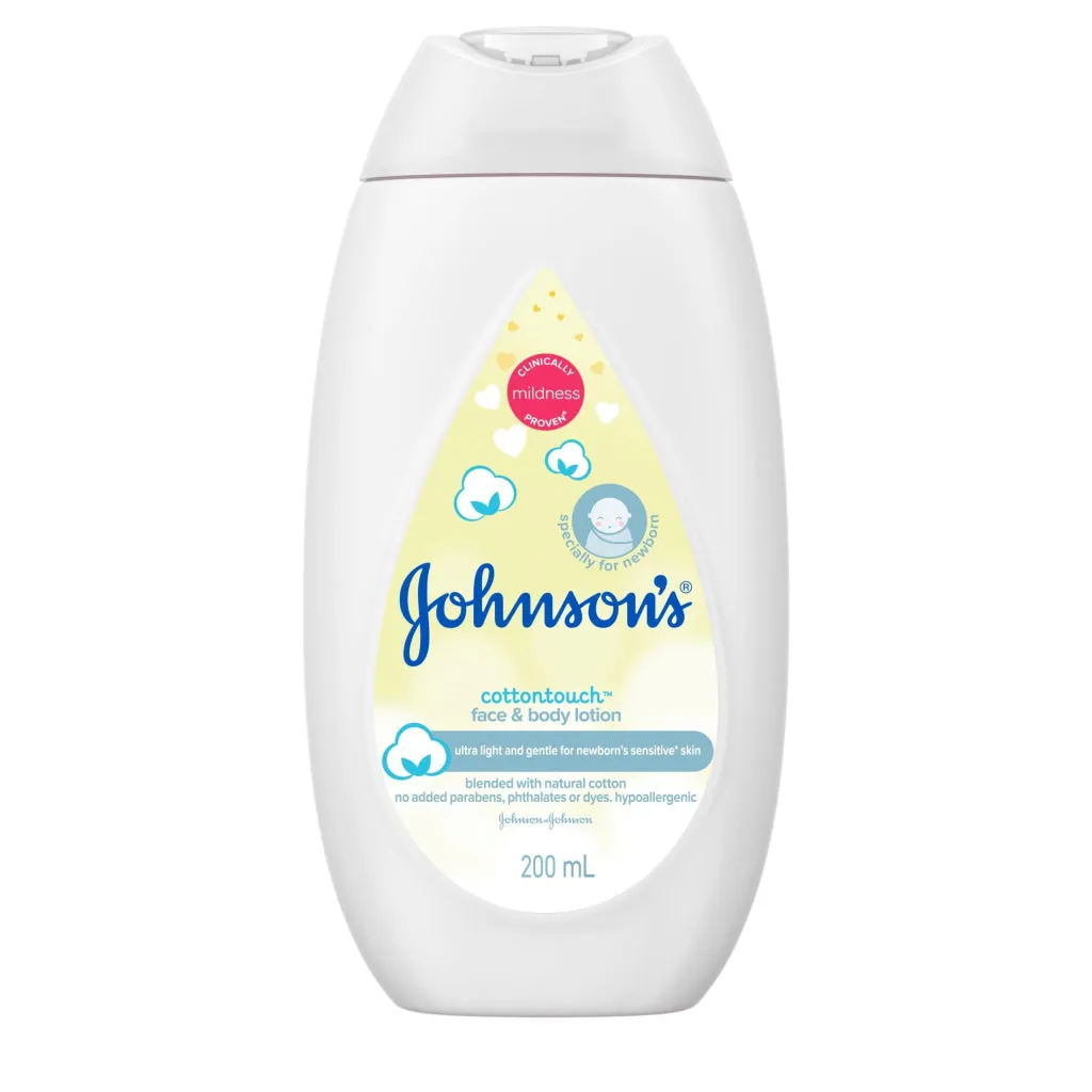 Johnsons Baby Cotton Touch Face Body Lotion 200ml 