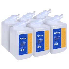 KLEENEX®  Luxury Foam Antibacterial Hand Soap (54961), Foam Hand Soap, 6 Cartridges / Case, 1 Litre