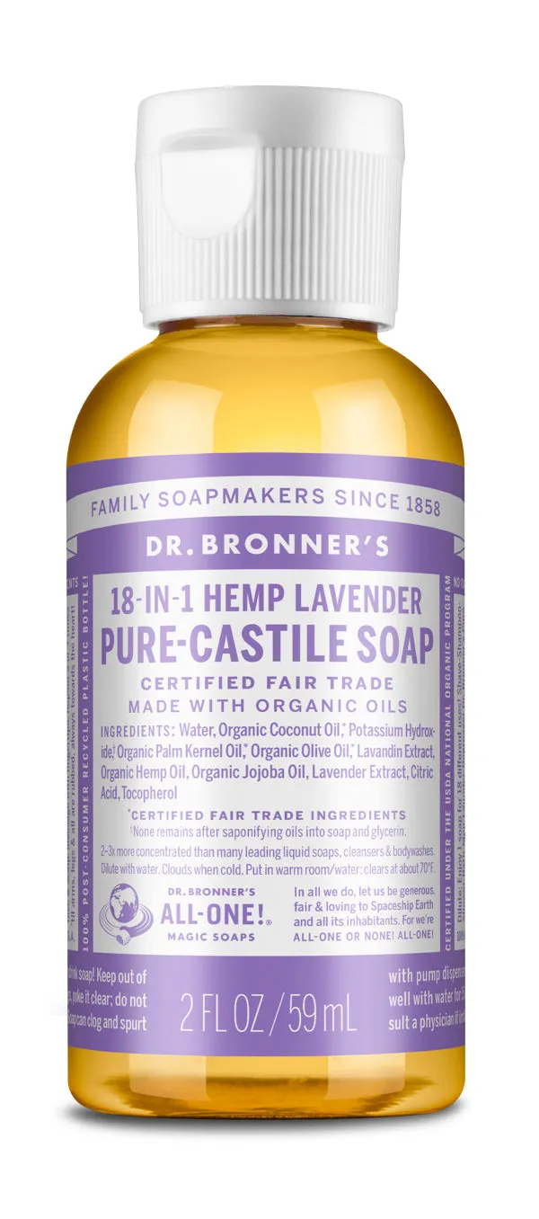 Lavender - Pure-Castile Liquid Soap