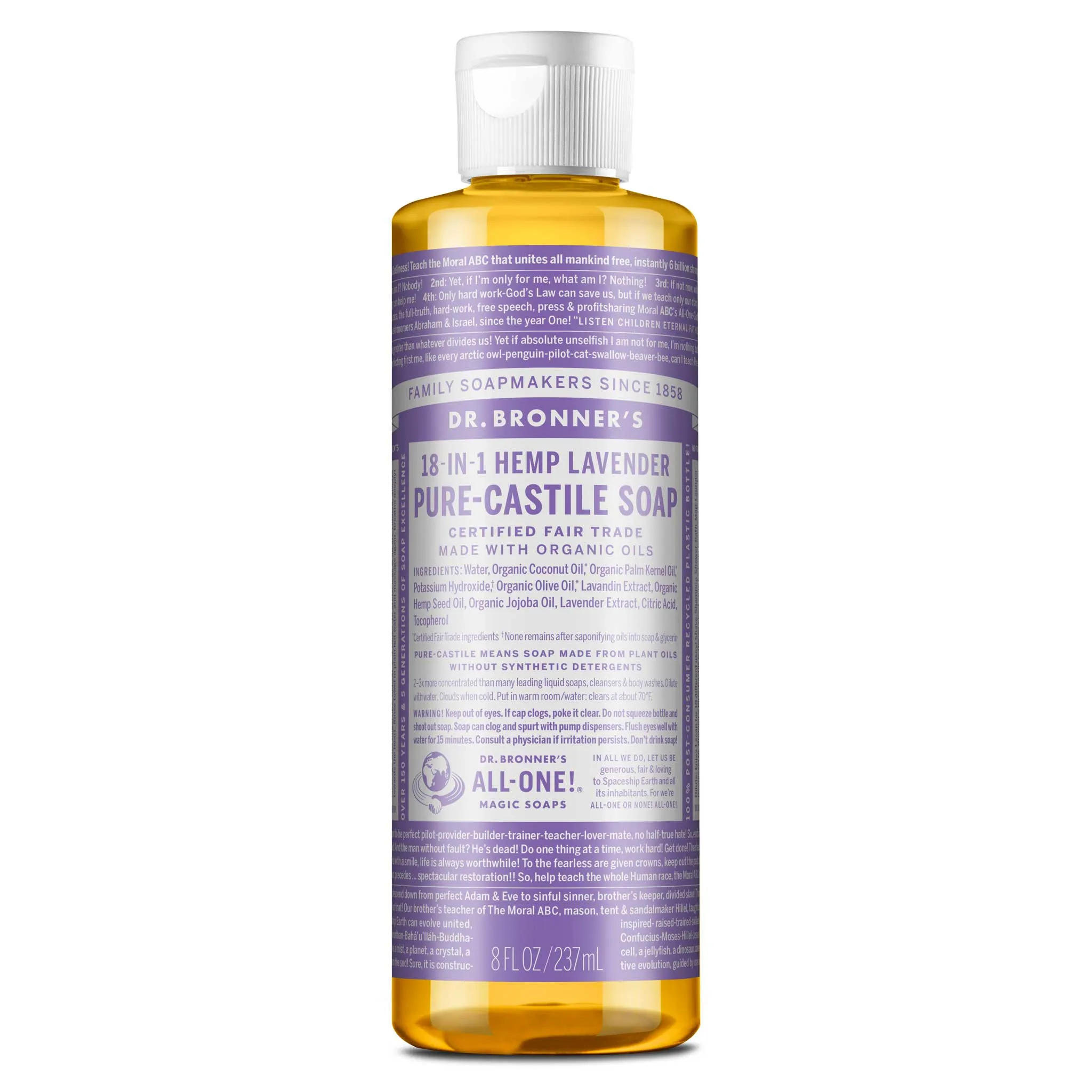 Lavender - Pure-Castile Liquid Soap