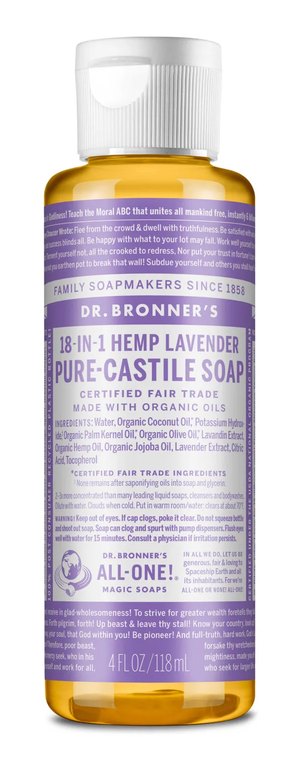 Lavender - Pure-Castile Liquid Soap