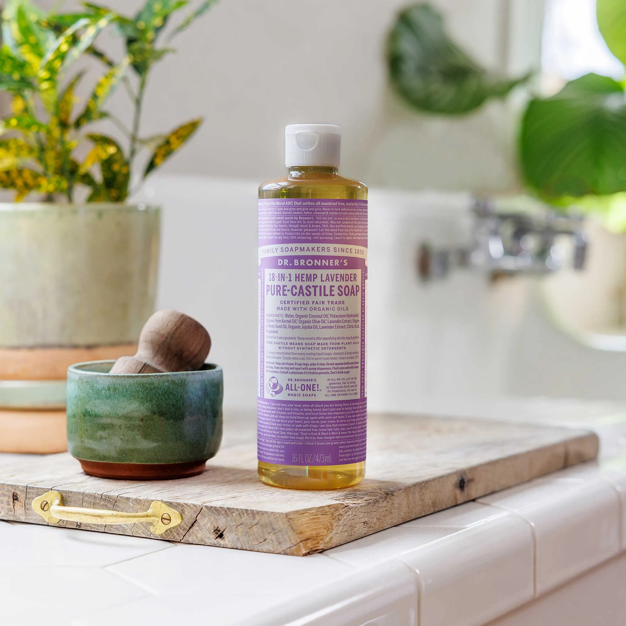 Lavender - Pure-Castile Liquid Soap