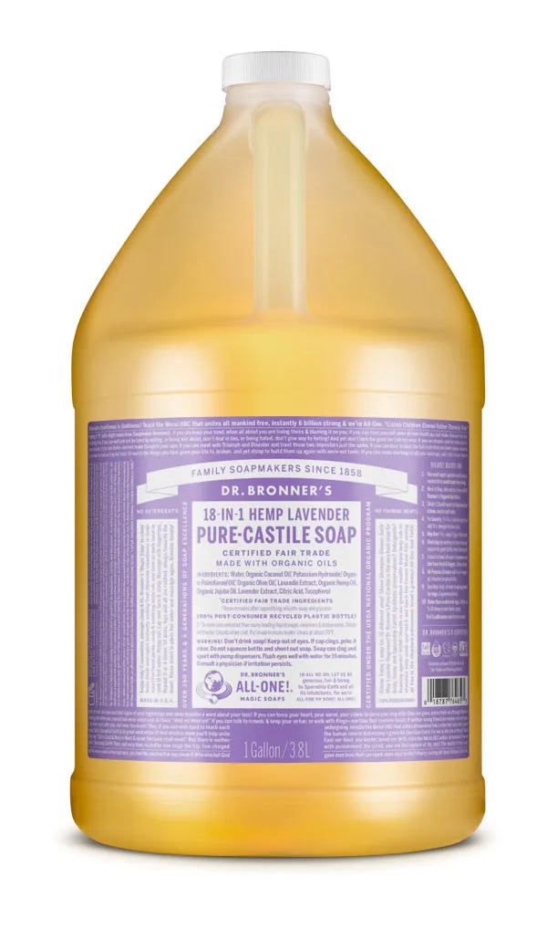Lavender - Pure-Castile Liquid Soap