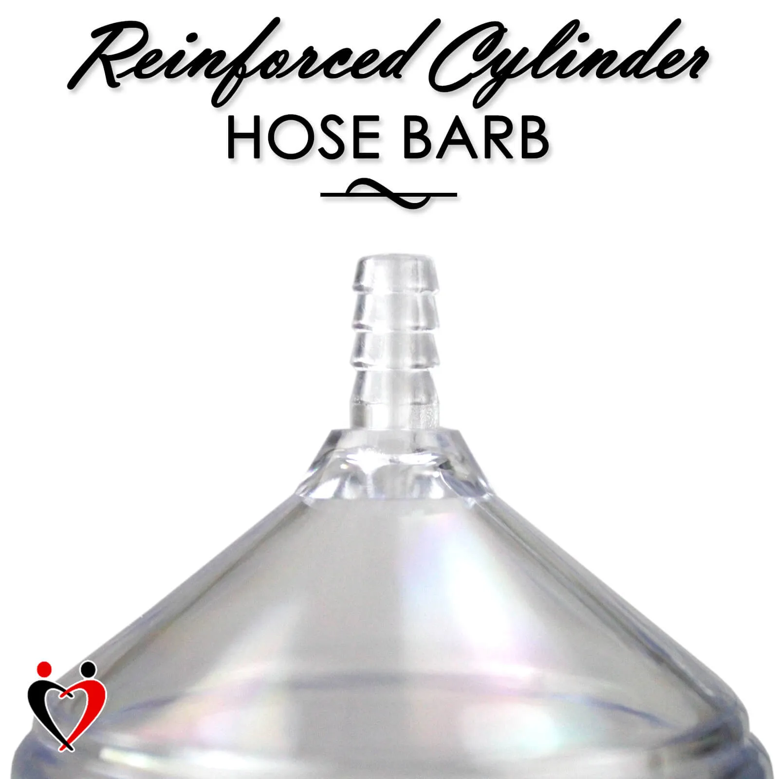 LeLuv EasyOp Bgrip Handle Penis Pump | 2.25" Diameter x 9" Inside Length Clear Cylinder