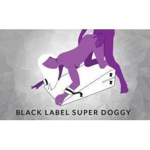 Liberator Black Label Ramp Couples Sex Position Aid with Cuffs & Restraint Attachments
