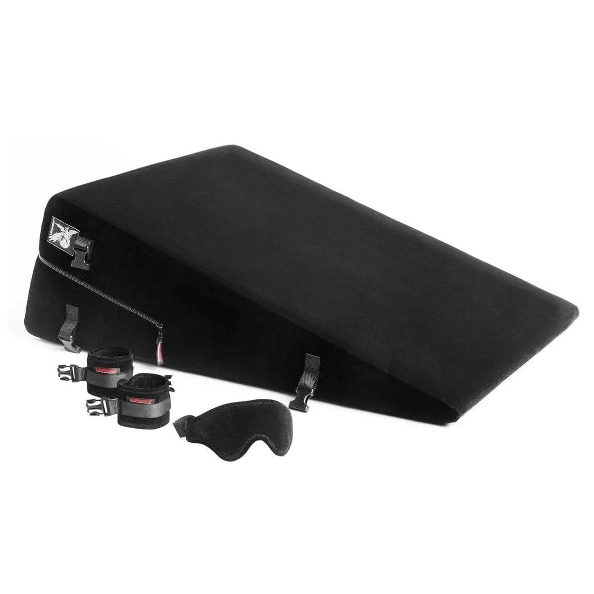 Liberator Black Label Ramp Couples Sex Position Aid with Cuffs & Restraint Attachments