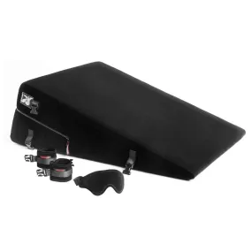 Liberator Black Label Ramp Couples Sex Position Aid with Cuffs & Restraint Attachments