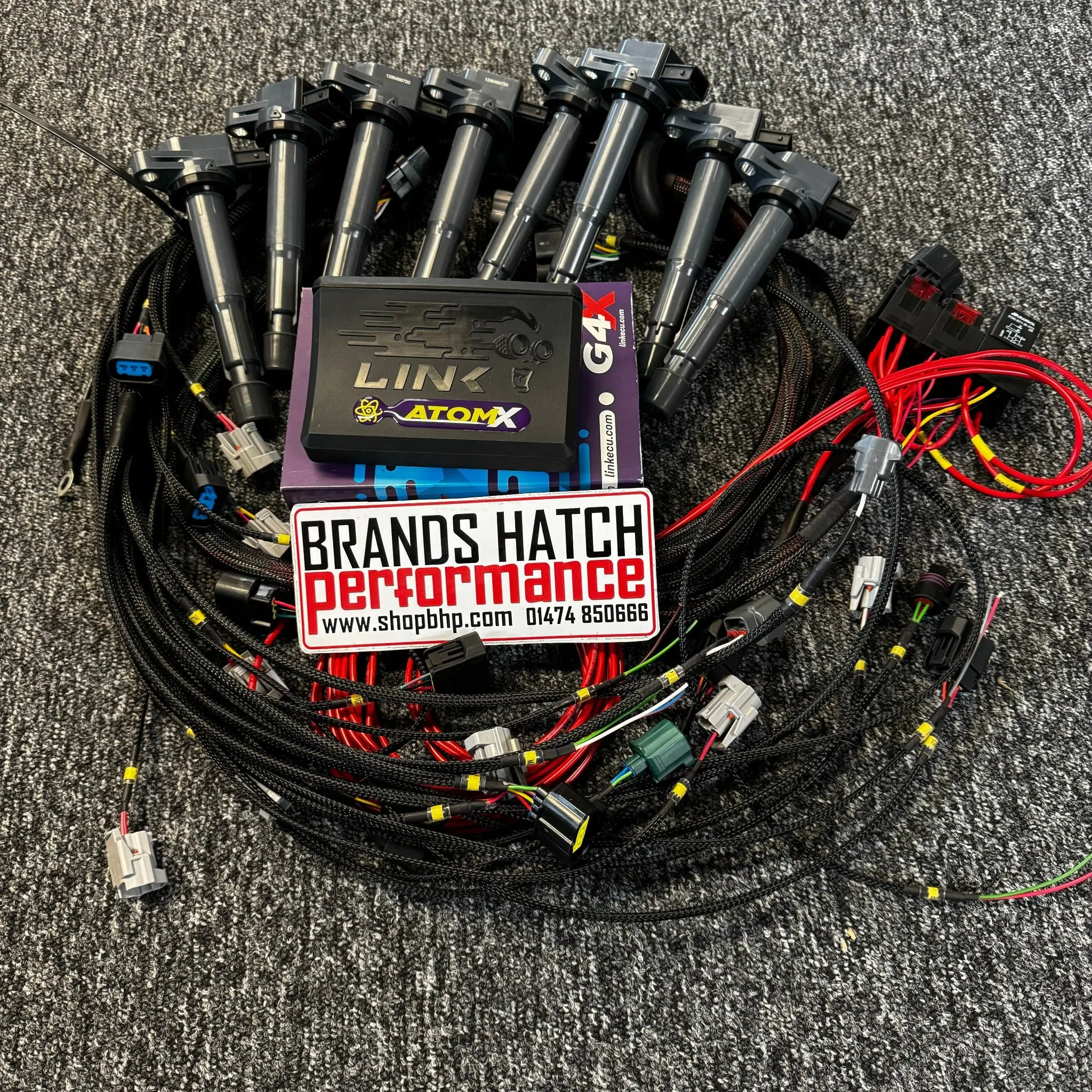 Link ECU G4  G4X Atom X Storm X Xtreme X Thunder 1UZFE 1UZ-FE 1UZ Kit with Wiring Engine Loom & K20 Coils