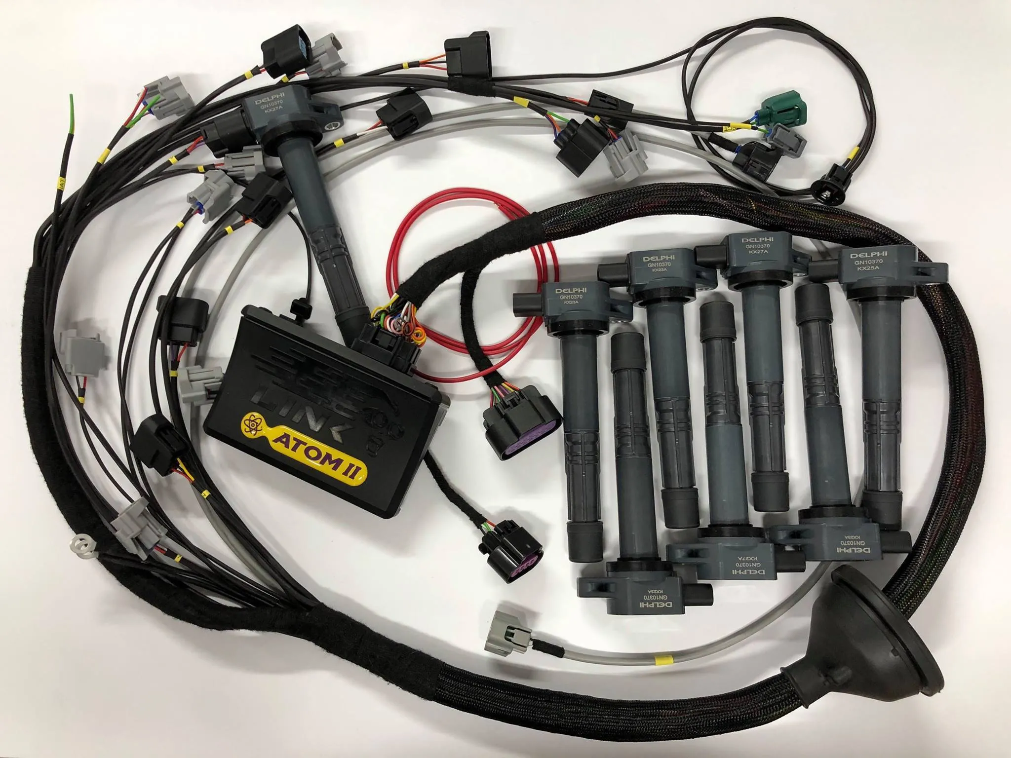 Link ECU G4  G4X Atom X Storm X Xtreme X Thunder 1UZFE 1UZ-FE 1UZ Kit with Wiring Engine Loom & K20 Coils