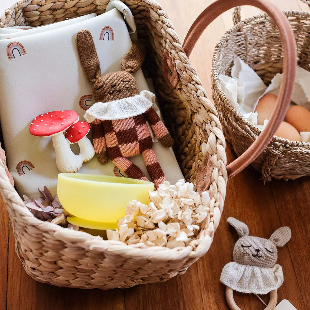 Main Sauvage Bunny Soft Toy - Sienna Check Pyjamas