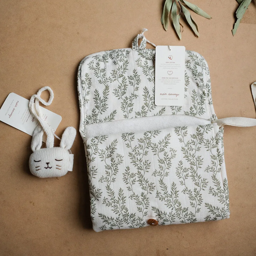 Main Sauvage Gym Toy Bunny White