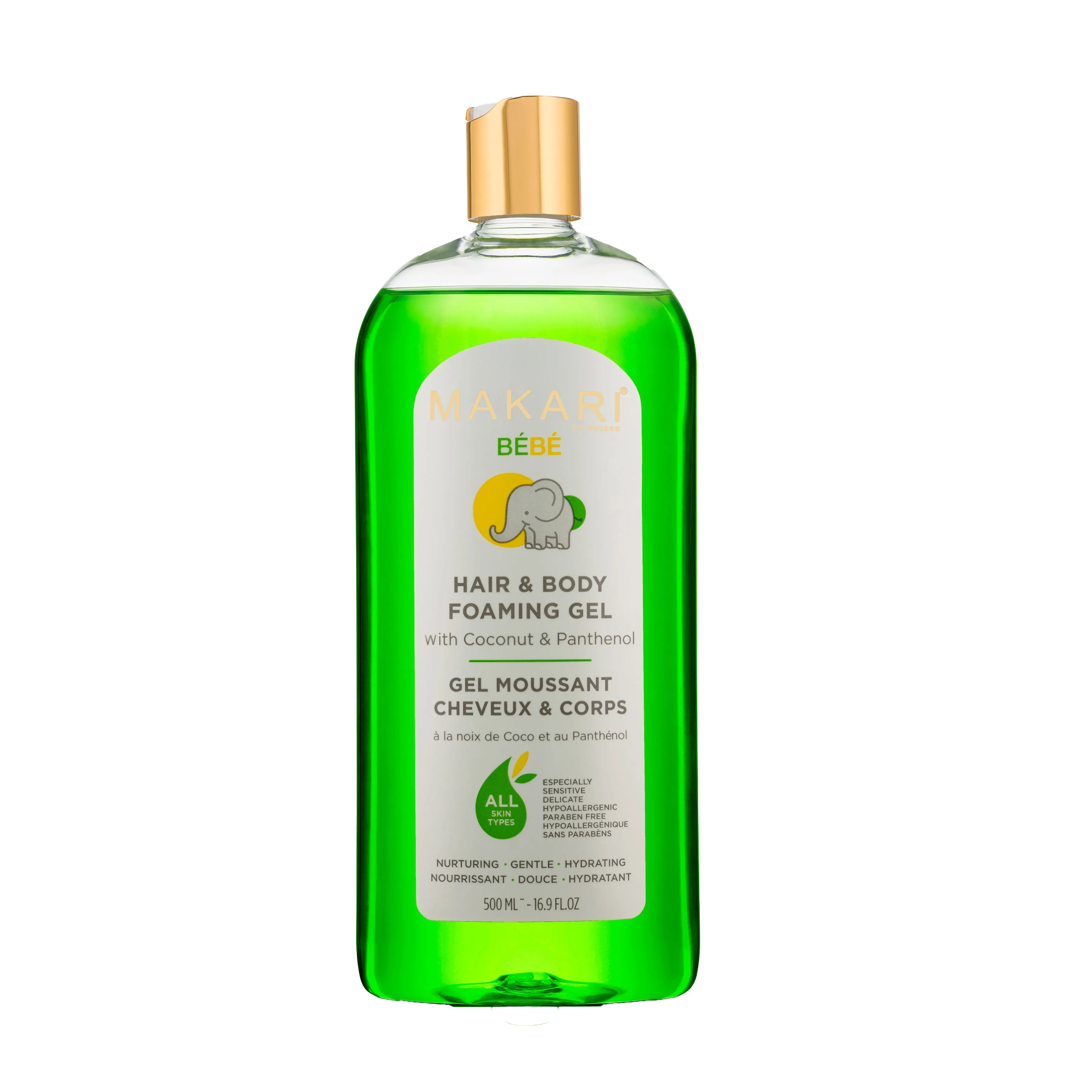MAKARI Baby - Hair & Body Foaming Gel
