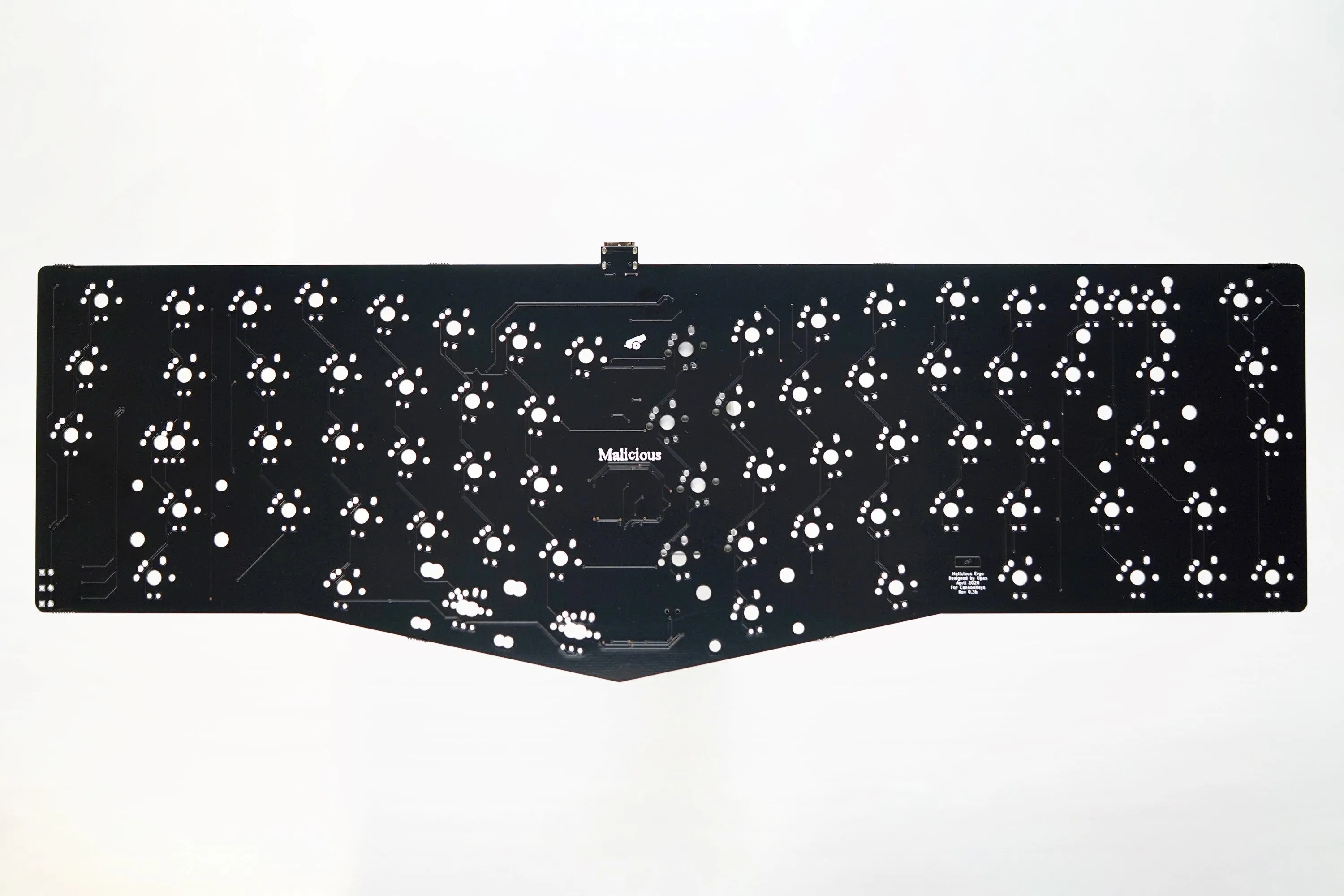 Malicious Ergo PCB
