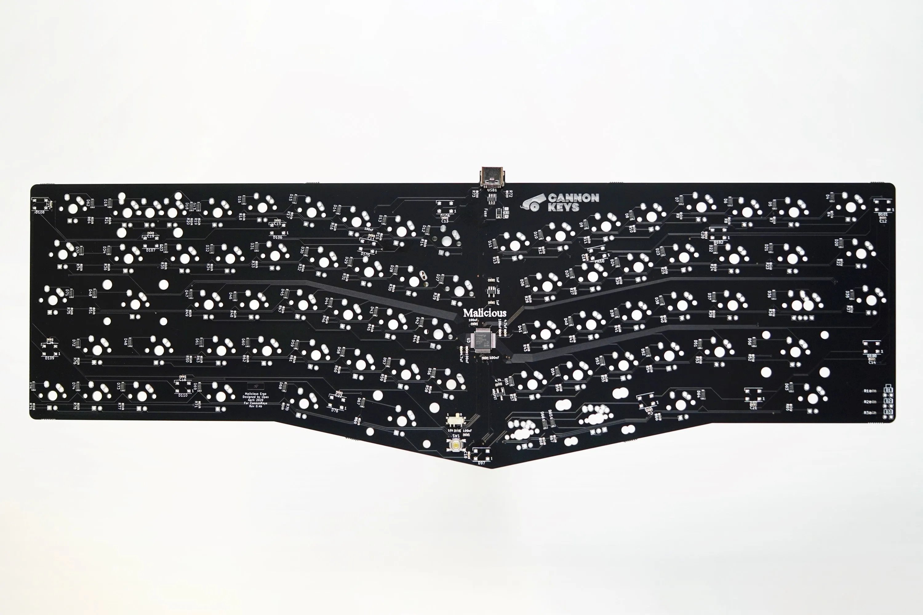 Malicious Ergo PCB