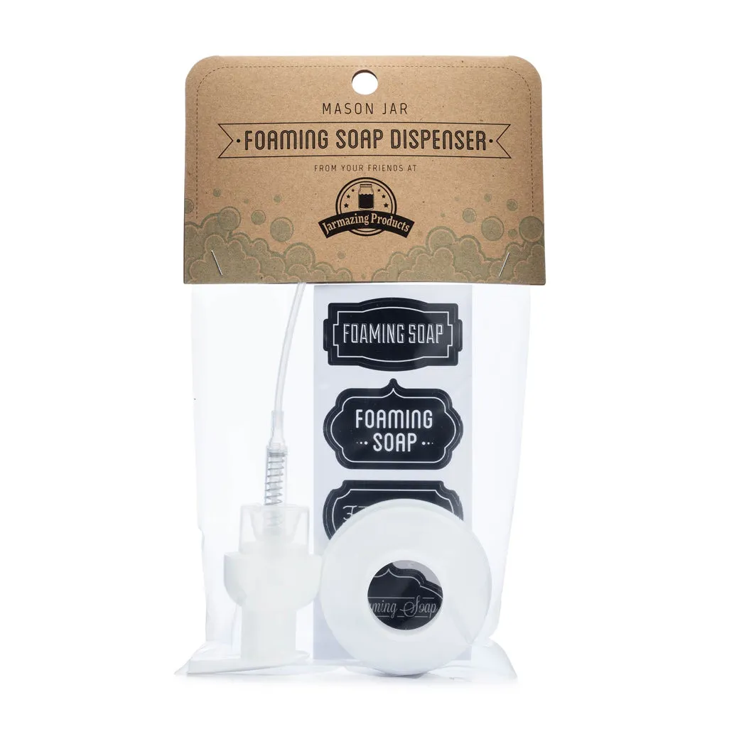 Mason Jar Foaming Soap Dispenser Lids