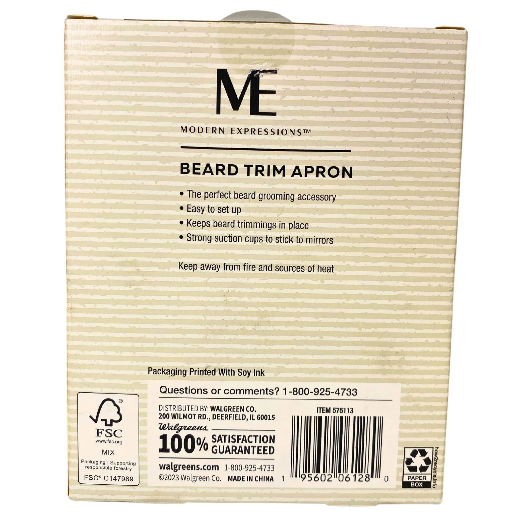 ME Modern Expressions Beard Trim Apron The Perfect Beard Grooming (50 Pcs Lot)