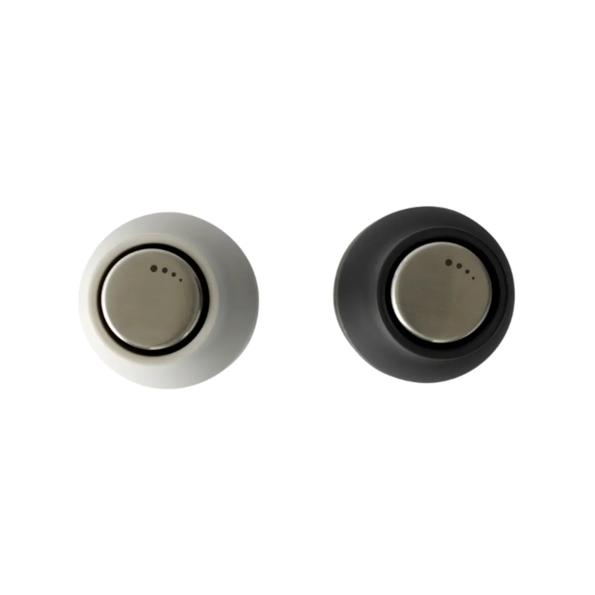 Menu 2 Pack Bottle Grinders Steel Top Ash & Carbon