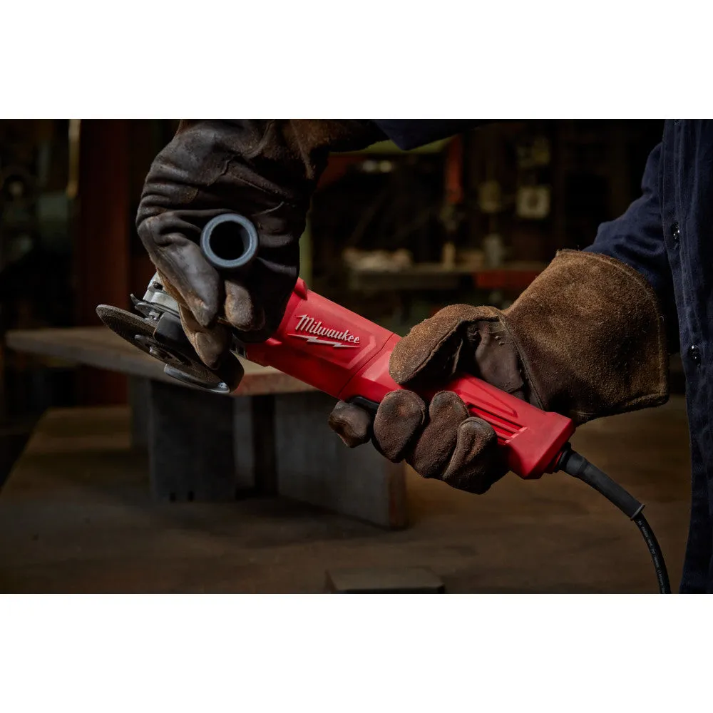 Milwaukee 6141-31 4-1/2" 11 Amp Small Angle Paddle Grinder