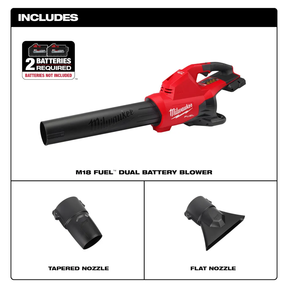 Milwaukee M18 Fuel Dual Battery Blower