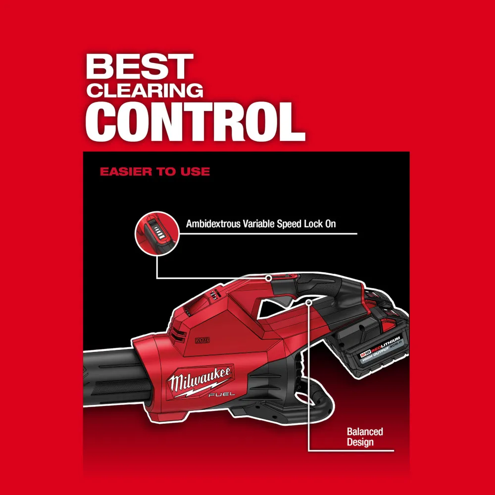 Milwaukee M18 Fuel Dual Battery Blower