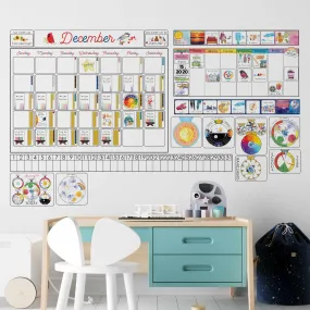 Montessori Circle Time Calendar Set MEGABUNDLE!