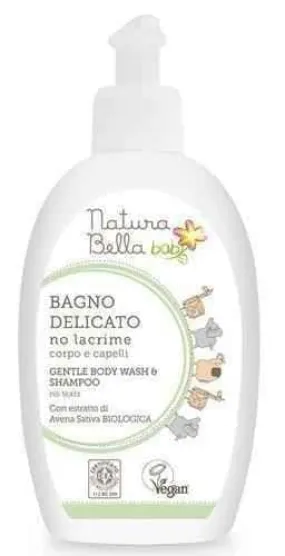 Natura Bella baby NO TEARS 2in1 Gentle Bath Foam and Shampoo 300 ml