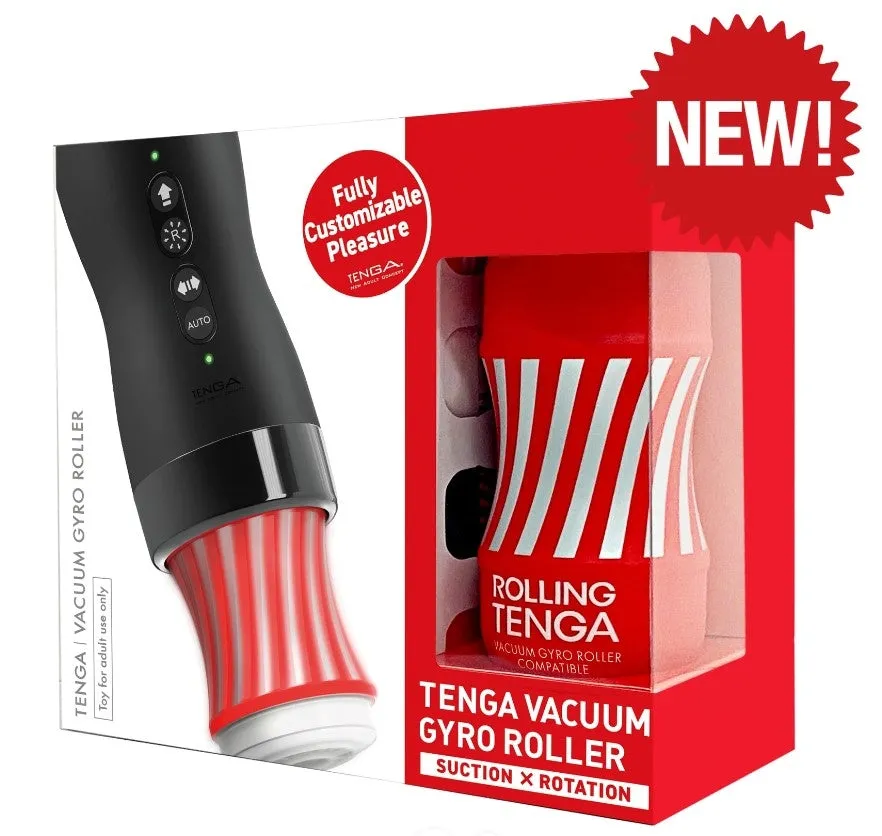 **NEW** Tenga Vacuum Gyro Roller Set including One Standard Rolling Cup **SALE**